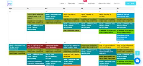 Modern Events Calendars