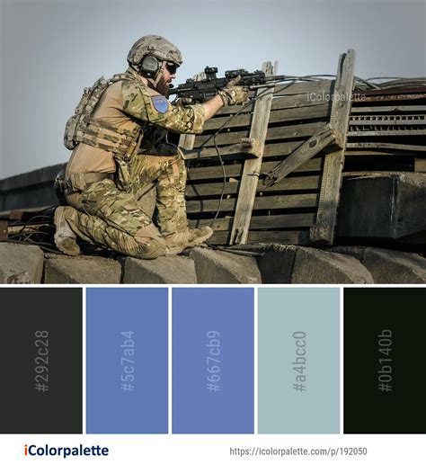 Modern Military Color Palette