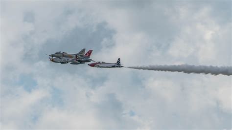 Aerobatic Performance at the Montgomery Air Show