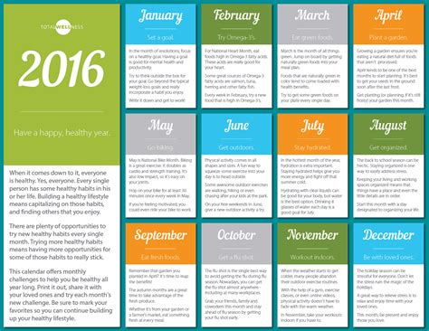 Monthly Calendars Benefits