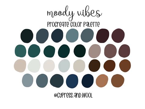 Moody Color Palette 10