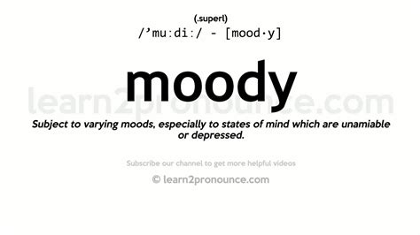 Definition of Moody