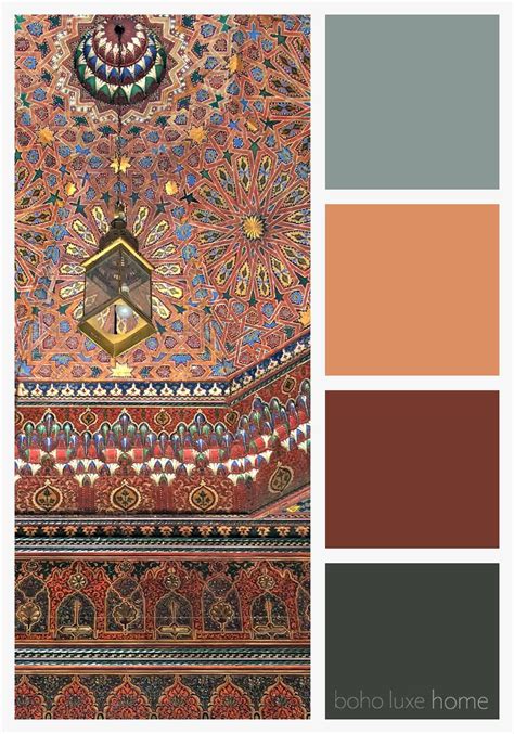 Moroccan Color Combinations