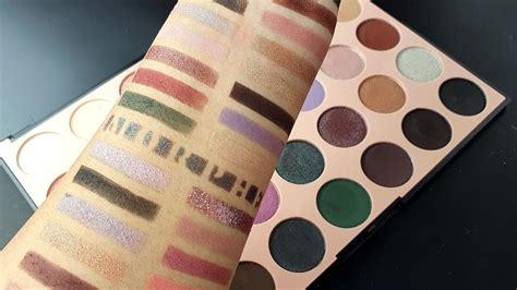 Morphe 35C Palette Swatch Gallery