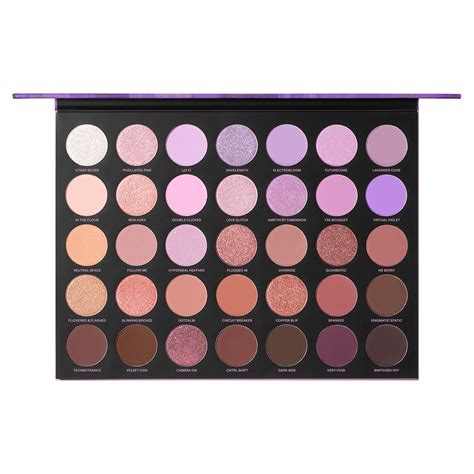 Morphe 35L Ultralavender Artistry Palette Blue Shades