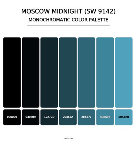 Moscow Midnight Palette