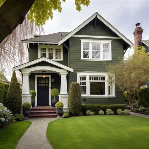 Moss Green Exterior Design