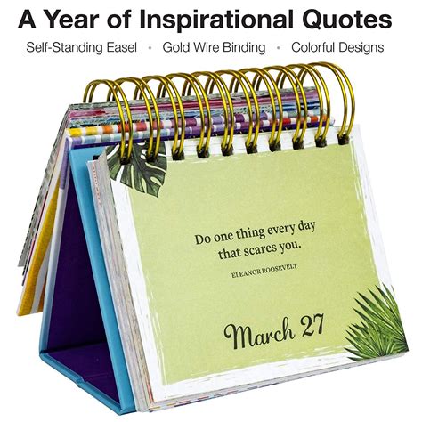 Motivational Quotes for Daily Page-A-Day Calendar