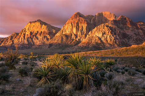 Mountain rock formation with canyon red hues