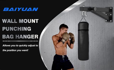 mounted punching bag fitness exercise