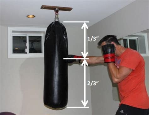 mounted punching bag training tips