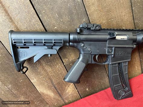 M&P 15-22 with laser sight