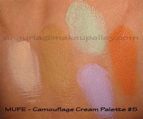 Mufe Camouflage Cream Palette Review