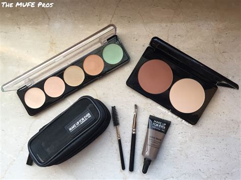 Mufe Camouflage Cream Palette Shades