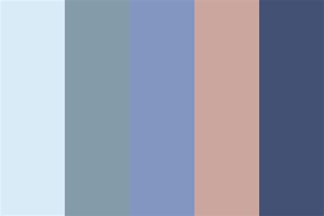 Muted Blue Color Palette 1