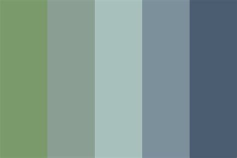 Muted Blue Color Palette 8