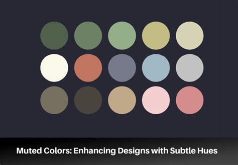 Muted Color Palette Example