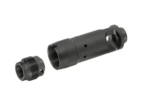 Muzzle brake upgrade for 9mm bolt action rifle