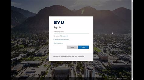 MyBYUI Portal Login