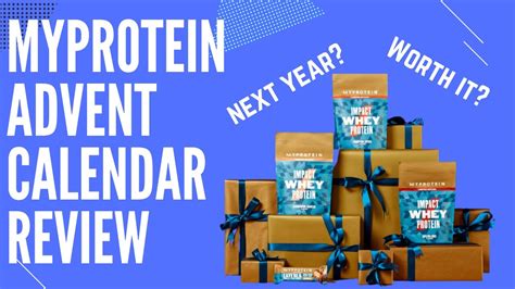 Myprotein Advent Calendar Review