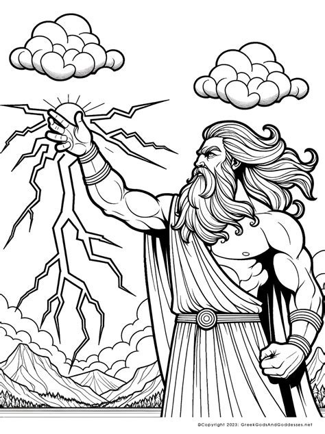 Mythology Coloring Pages