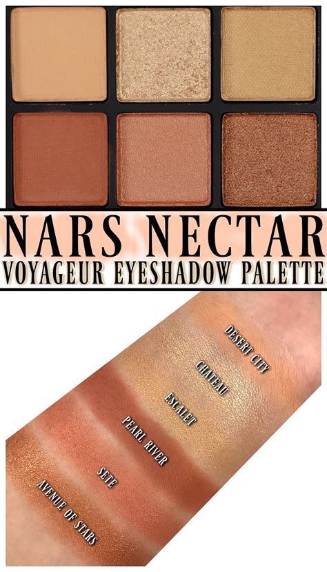 Nars Voyageur Eyeshadow Palette Swatches