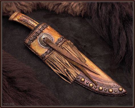 Native American Knife Sheath