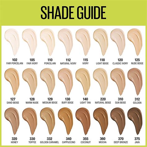 Natural base shades in a makeup palette