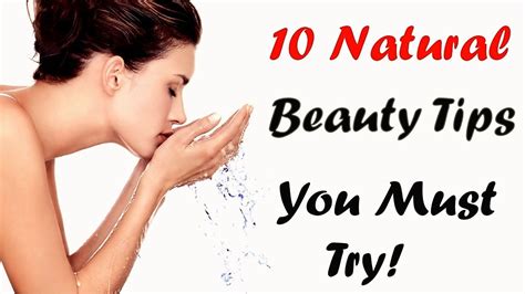 Natural Beauty Tips