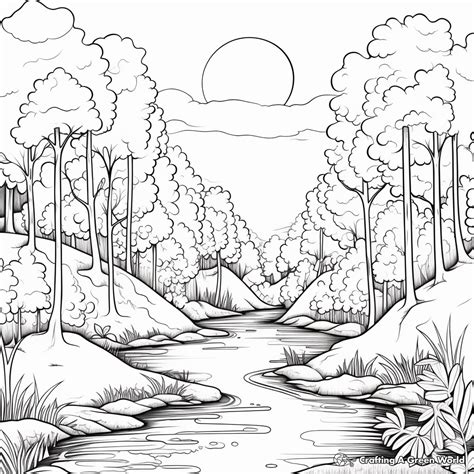 Nature Coloring Books