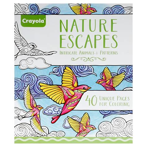 Nature Escapes Coloring Book