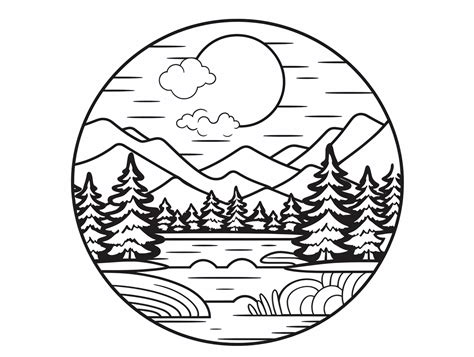 Nature-Inspired Coloring Pages