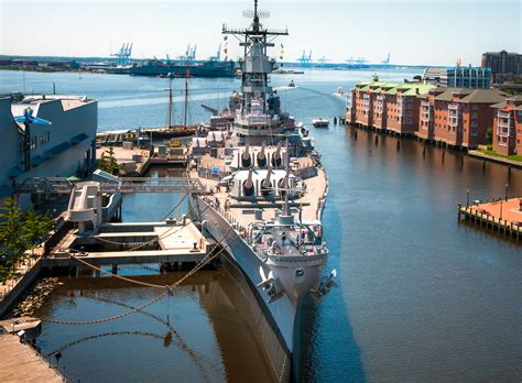 Naval Station Norfolk Battleship Attractions Norfolk Va