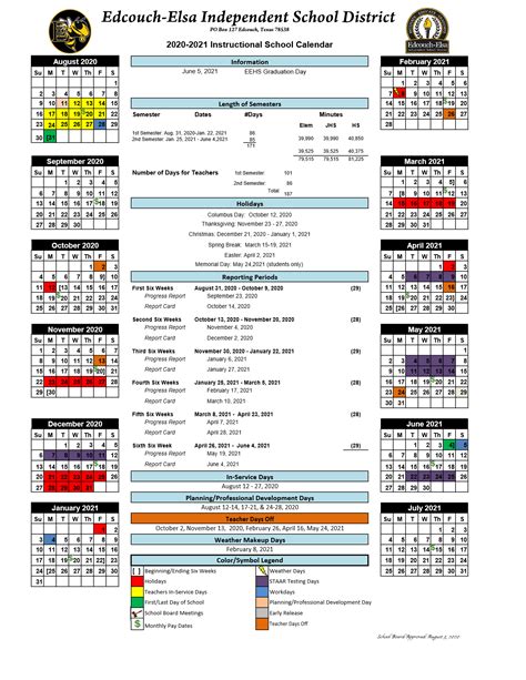 Navigating ECISD Calendar Online