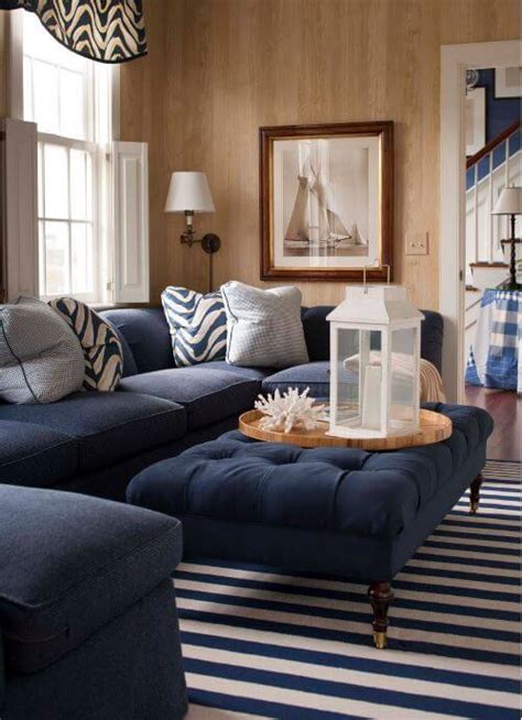 Navy blue interior design inspiration