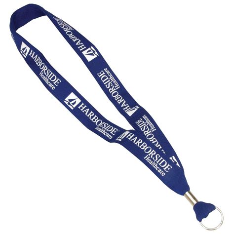 Navy Name Tag with Lanyard