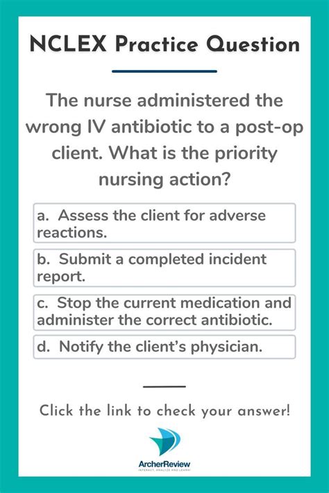 NCLEX Practice Questions