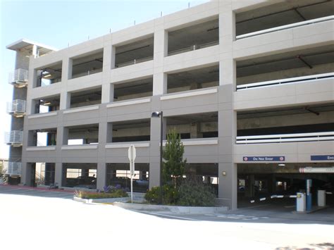 Nearby parking garages