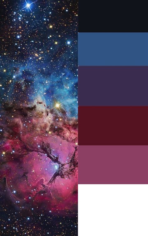 Nebula-Inspired Colors