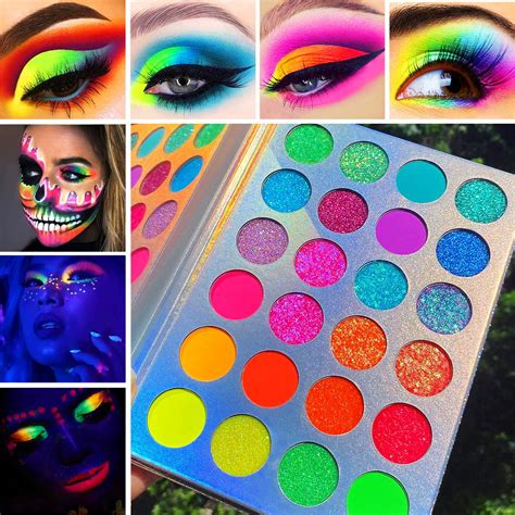 Neon Eye Palette Looks