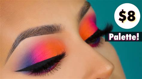 Neon Eye Palette Tutorials