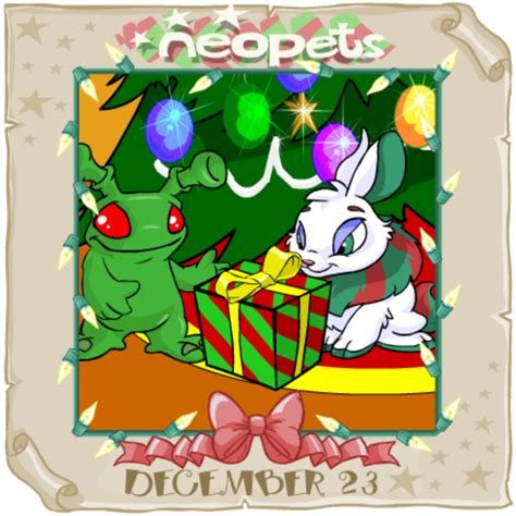 Neopets Advent Calendar Forums