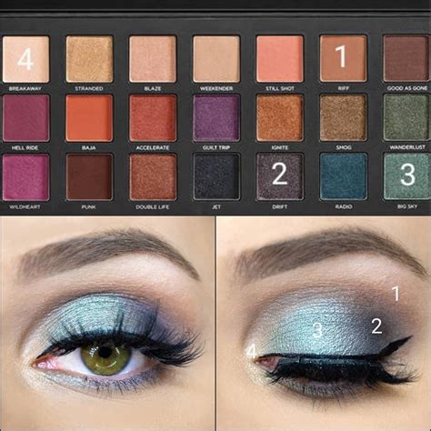 Neutral and Bold Eyeshadow Palette Ideas