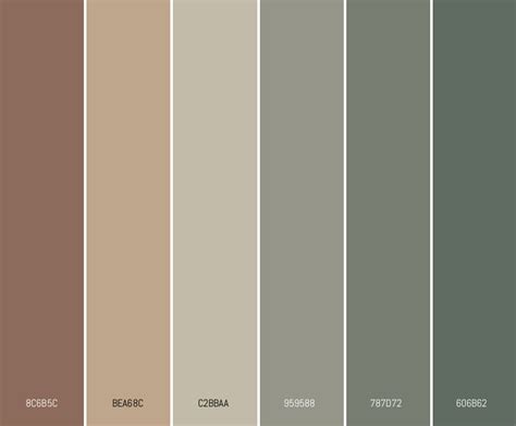 Neutral and Earthy Color Palettes for Procreate