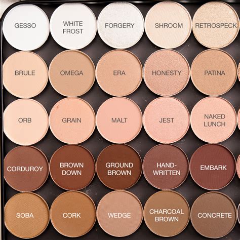 Neutral Brown Eyeshadow Shades