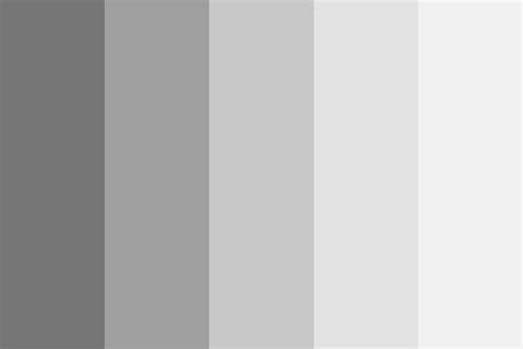 A neutral and natural grey and yellow color palette