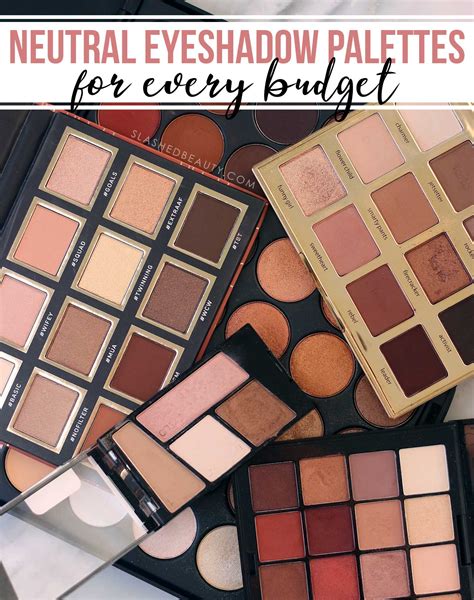 Neutral Makeup Palettes for Everyday Looks