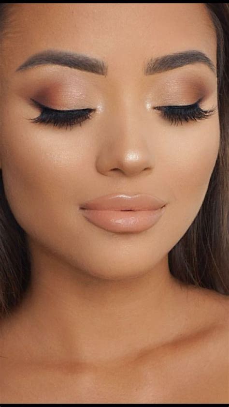 Neutral shades makeup looks