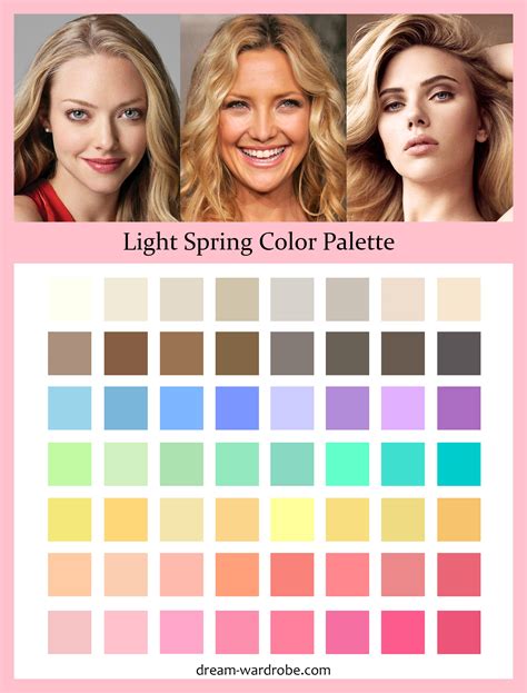 Neutral Spring Color Palettes Inspiration