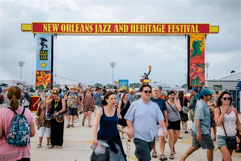 Description of New Orleans Jazz Festival